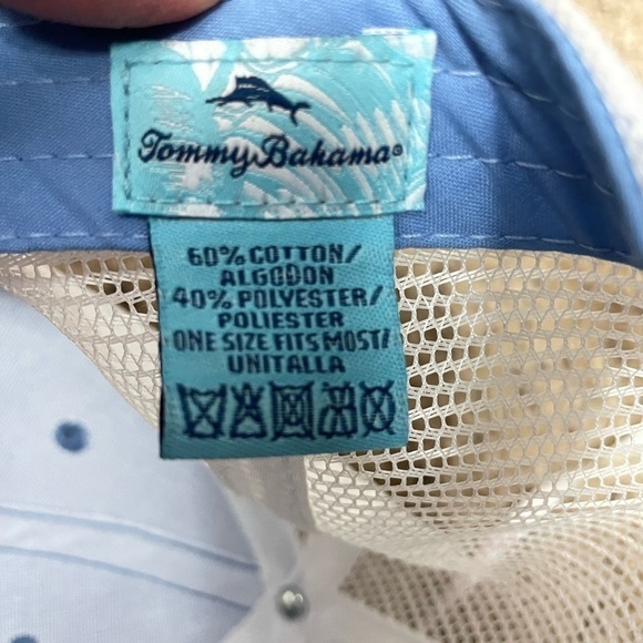TOMMY Bahama Blue Marlin Vented Cap, OSFM - Picture 4 of 5